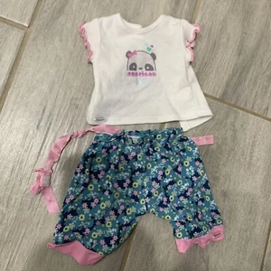 American Girl Truly Me World Traveler in Japan pant Panda top mix match f2 - Picture 1 of 9
