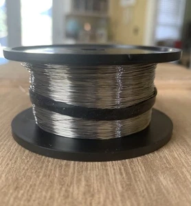 Stainless Steel 316L - 500 ft - 30 Gauge - Round Wire Thin .010” - Picture 1 of 1