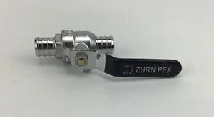 ZURN PEX 3/4" F877 F1807 BALL VALVE TEE HANDLE FREE SHIPPING - Picture 1 of 4
