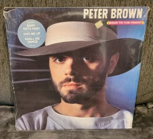 Peter Brown Vinyl LP RCA Records 1981, AFL1-4604 Back to the Front SEALED Funk - Picture 1 of 4