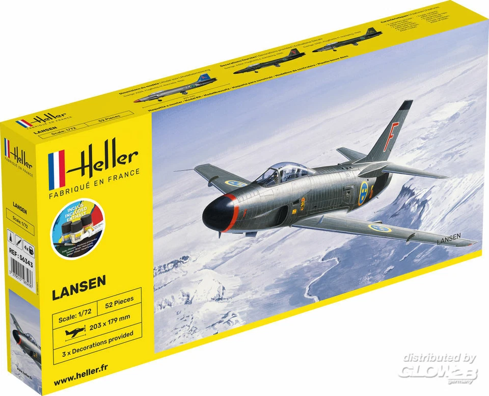Heller: STARTER KIT Lansen in 1:72 [1000563430] - Immagine 1 di 1