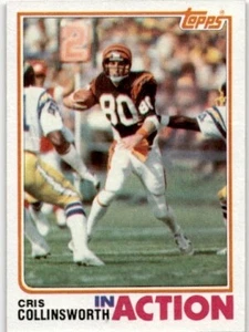 1982 Topps Chris Collinsworth In Action Cincinnati Bengals #45 - Picture 1 of 2