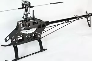 RC Fernbedienung 6ch 3D 550E V2 Hubschrauber Rahmen Ständer Kit für Align Trex 550 Heli - Bild 1 von 3