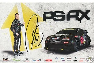 Petter Solberg World Rally Cross Hand Signed Promo Card A - Picture 1 of 4
