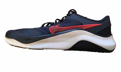 Tênis Nike Legend Essential 3 Next Nature masculino tamanho 12.5 vermelho DM1120-401 - Imagem 1 de 4