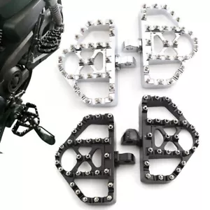 Motorcycle 360° rotating foot pegs Non-slip floor pedals Universal Harley 883 - Picture 1 of 7