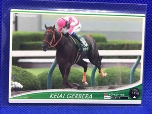 KEIAI GERBERA Horse Racing card OWNERS HOUSE Japanese BANDAI 2012 F/S - Picture 1 of 2