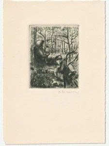 FRANTISEK BILKOVSKY: Kleingraphik - Photo 1/1