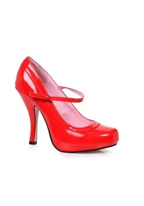 Women's Red Baby Doll Costume Shoes Heels Pumps SIZE US 8 (Used) - Imagen 1 de 1