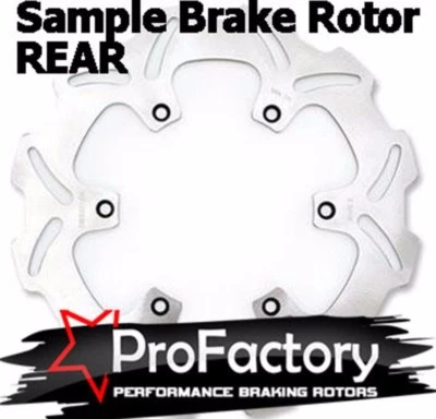 Disco rotor freno trasero Honda Cr125 Cr250 Cr500 Cr Pro freno de fábrica Foto 1 de 2