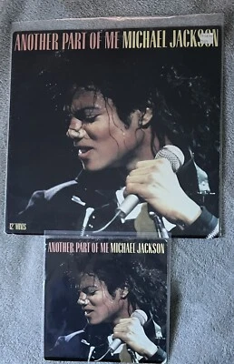 MICHAEL JACKSON I Just Can't Stop Loving You LP 45 RPM EPIC 07253 NM 12 In 2 Lps - Image 1 of 4