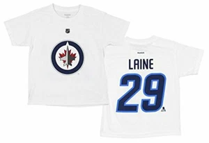 Reebok NHL Youth Winnipeg Jets PATRIK LAINE #29 Player Graphic Tee - Picture 1 of 5