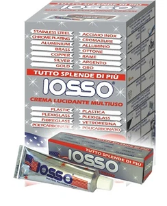 PASTA CREMA  LUCIDANTE INOX ALLUMINIO IOSSO PULISCE LUCIDA PROTEGGE  - Imagen 1 de 1