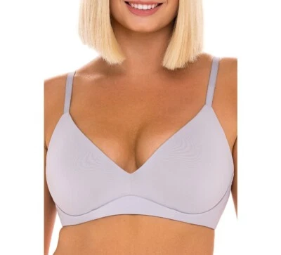 Sujetador push up sin cables gris malva 36DD No Boundaries Foto 1 de 4