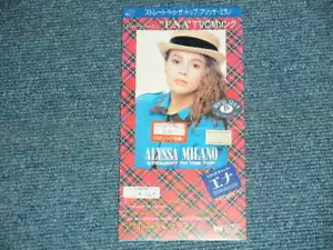 ALYSSA MILANO Japan 1989 S9Y1103 Tall 3"CD Single STRAIGHT TO THE TOP - Foto 1 di 5