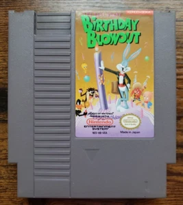 The Bugs Bunny Birthday Blowout (Nintento Entertainment System NES, 1990) Tested - Picture 1 of 4