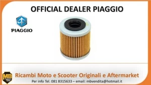 FILTRO OLIO PIAGGIO BEVERLY 350 2013 2014 2015 2016 2017 2018 2019 2020 2021 - Imagen 1 de 1