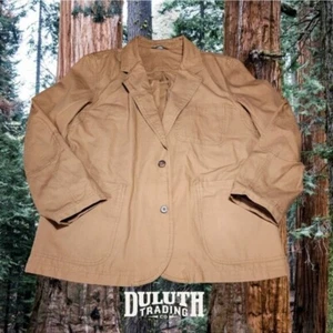 Duluth Trading Co. Feuerwehrschlauch Präsentationsjacke braun L - Bild 1 von 11