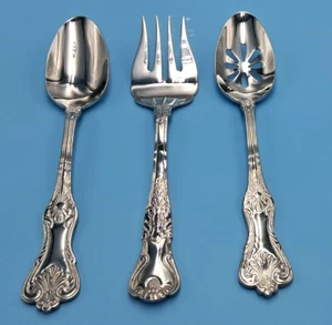 Wallace Hotel Luxe 18/10 Stainless Steel flatware 3pc. Hostess Set - Picture 1 of 5
