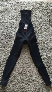 Castelli Meno 2 Wind Bib Tights , Windproof Front Cycling Bib Tights Size:L NEW! - Picture 1 of 22