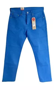 Levi's 502 Regular Taper Stretch Blau Sodalith W29 L30 Neu mit Etikett - Bild 1 von 10