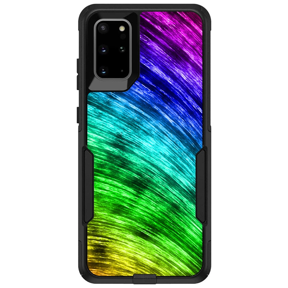 OtterBox Commuter para Galaxy S (elige modelo) arco iris curva brillante Foto 1 de 1