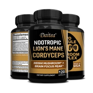 Gehirn Gesundheit & Gedächtnis Booster, Fokusfunktion, Klarheit Nootropic Ergänzung - Bild 1 von 14