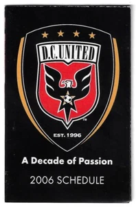2006 DC United MLS Fußball Spielplan!!! Metro - Bild 1 von 1