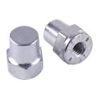 2pc Car Alloy Positive+negative Battery Top Replacement Part Adapter Converter