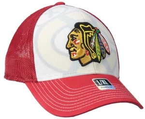 Chicago Blackhawks NHL Reebok Men's Face-Off Formation Structured Flex Hat, L/XL - Picture 1 of 2