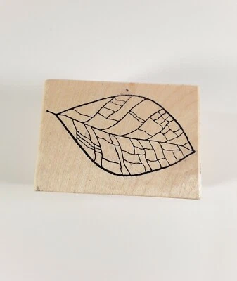 Sello de goma hoja magenta G-0257 vintage años 90 Foto 1 de 4