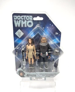 Doctor Who: INVASION OF TIME - LEELA & Sontaran Commander Stor Action Figure Set - Picture 1 of 4