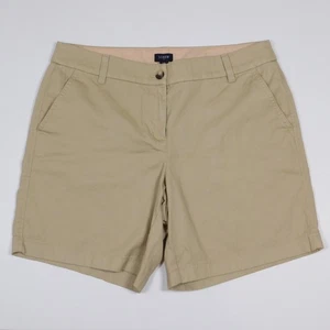 J. Crew Khaki Shorts Women's 10 NWT (HH*) - Picture 1 of 3