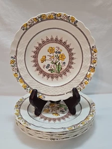 Spode Copeland Old Mark BUTTERCUP Set of 6 Dessert /Bread & Butter Plates 6.5” - Picture 1 of 24