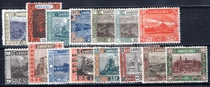 SAAR 1921 53-66, 68 ** MNH VERY BEAUTIFUL PART SET (09928 - Picture 1 of 2