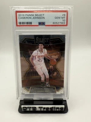 2019-20 Panini Select - Concourse Cameron Johnson #8 (RC) - Image 1 of 2
