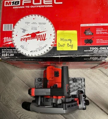 Combustible Milwaukee 2831-20 M18 6-1/2 pulgadas Sierra de oruga de inmersión (solo herramienta) Foto 1 de 4