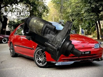 1995 年本田思域 EX 1.6L FWD 初学者电机 SM40213N 1992 - 1995 原始设备制造商 — 第 1/4 张图片