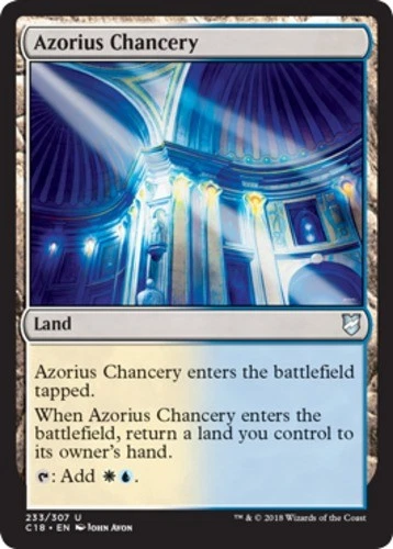 Azorius Chancery - Commander 2018 #233/307 MTG Magic The Gathering - Image 1 of 1