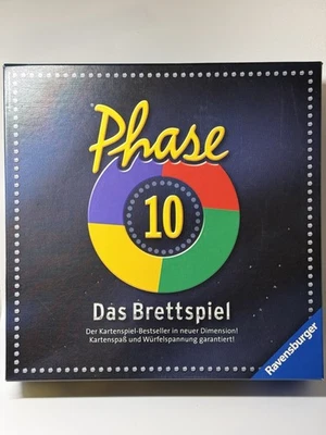 Ravensburger Phase 10 Das Brettspiel Kartenspiel Karten Strategie Wie Neu - Bild 1 von 4