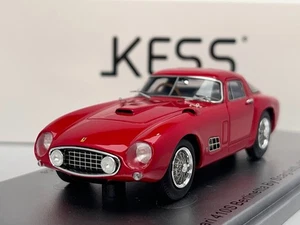 1955 Ferrari 410S Berlinetta Scaglietti Red 1/43 Diecast Model Car KESS - Picture 1 of 12