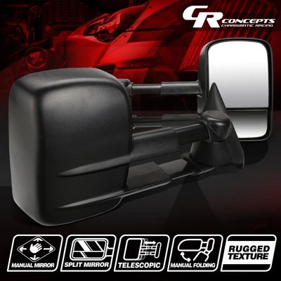 ESPEJO LATERAL DE REMOLQUE DE BRAZO EXTENSIBLE PARA CHEVY/GMC SERIE C/K 1988-2002 Foto 1 de 4