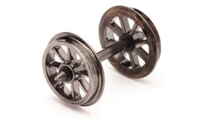 Hornby R8098 OO Gauge 12.6mm Diameter 8 Spoked Wheels (Pack 10) - Picture 1 of 3