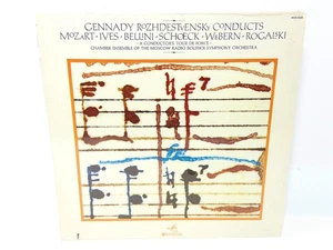 Gennady Rozhdestvensky Conducts Mozart Ives Bellini, Vinyl LP ABC 1976, Sealed - Imagen 1 de 4