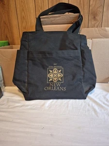 Tote Bag With Zipper Main Compartment And Multiple Outside Pockets - Picture 1 of 15