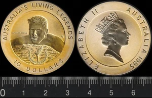 Australia: 1995 $10 Olympic Living Legends Murray Rose swimming silver coin - Picture 1 of 1