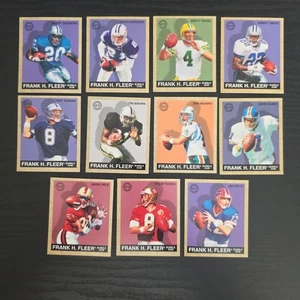 1997 Fleer Goudey Mini Football 11 Card Lot NMMT - Picture 1 of 5