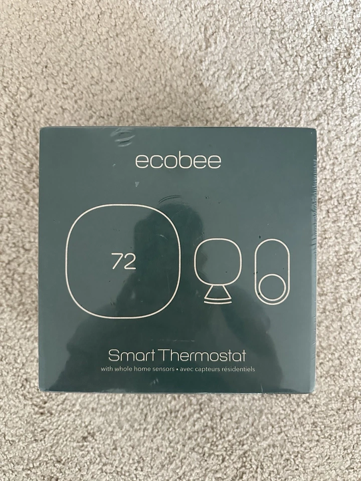 New ecobee Smart Thermostat with Whole Home Sensors Sealed Free Shipping - Image 1 of 1