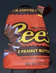 Sprayground × Reese’s Limited Edition Collab Reese's Sharkbite Backpack New USA - Picture 1 of 5