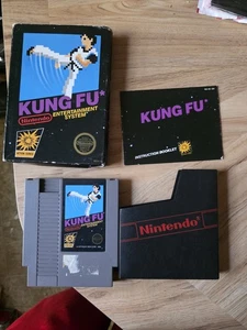 Kung Fu (Nintendo Entertainment System, 1985). NES. Completo. Caja negra - Imagen 1 de 8